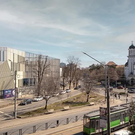Stylish Arc De Triomphe Herastrau Διαμέρισμα *